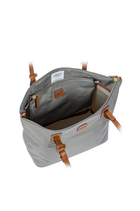 5071 Bric's X-Bag M Boy Omuz Çantası 26x27x15 cm Grey/Cloud - 517