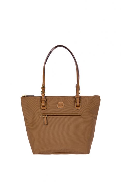 5071 Bric's X-Bag M Boy Omuz Çantası 26x27x15 cm Kahve/Brownie - 865