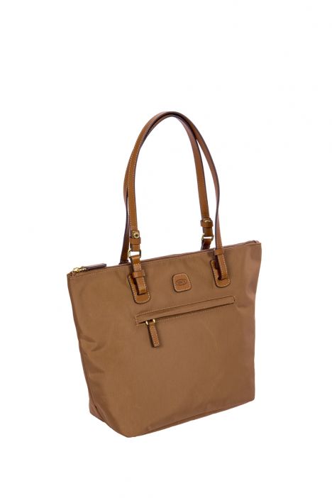 5071 Bric's X-Bag M Boy Omuz Çantası 26x27x15 cm Kahve/Brownie - 865