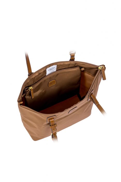 5071 Bric's X-Bag M Boy Omuz Çantası 26x27x15 cm Kahve/Brownie - 865