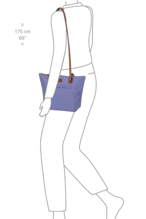 5071 Bric's X-Bag Omuz Çantası 26x27x15 cm Lila / Violet - 195