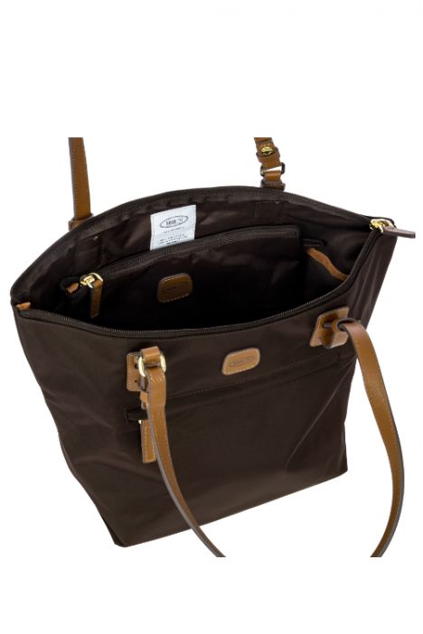 5071 Bric's X-Bag Omuz Çantası 26x27x15 cm Kahve/Brown - 086