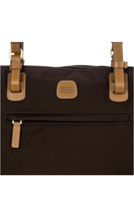 5071 Bric's X-Bag Omuz Çantası 26x27x15 cm Kahve/Brown - 086