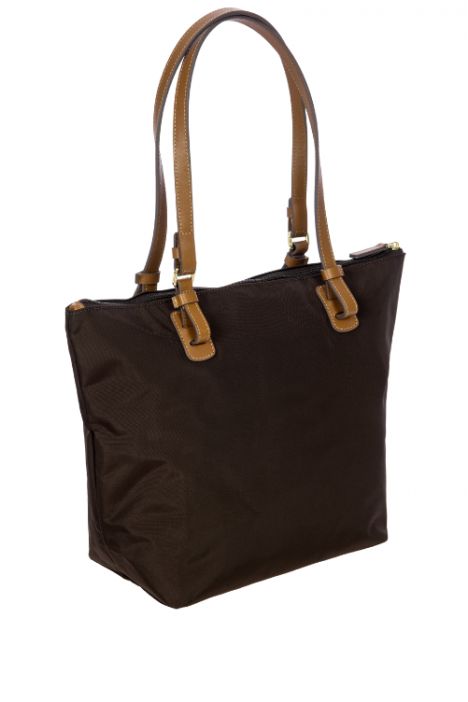 5071 Bric's X-Bag Omuz Çantası 26x27x15 cm Kahve/Brown - 086