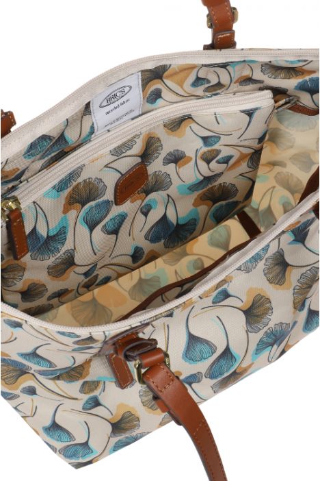 5071 Bric's X-Bag Omuz Çantası 26x27x15 cm Çiçek Desenli/Flower - 945