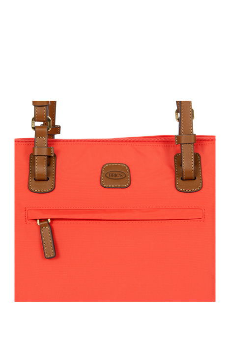 5071 Bric's X-Bag Omuz Çantası 26x27x15 cm Mercan/Poppy-209