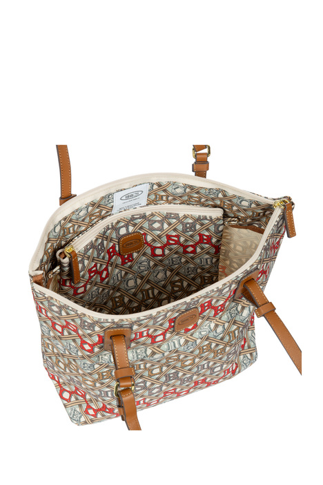 5071 Bric's X-Bag Omuz Çantası 26x27x15 cm Makrome/Macramè-964