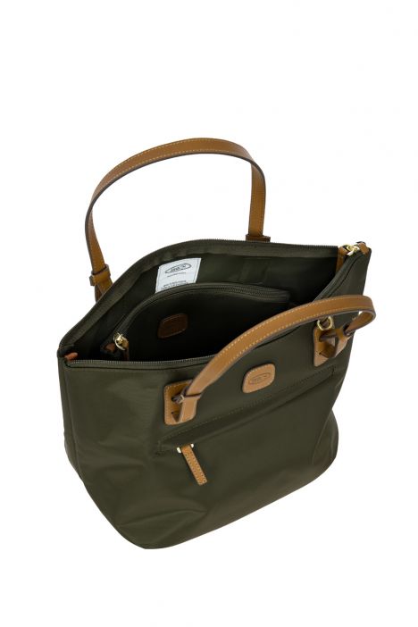 5072 Brics X-Bag El Çantası 25x22x17 cm Yeşil/Olive - 78