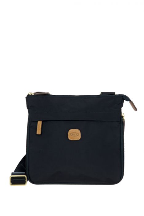 5081 Bric's X-Bag Postacı Çantası 26x25x2,5/6 cm Lacivert/Ocean Blue -050