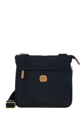 5081 Bric's X-Bag Postacı Çantası 26x25x2,5/6 cm Lacivert/Ocean Blue -050