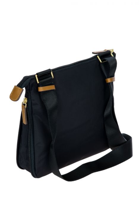 5081 Bric's X-Bag Postacı Çantası 26x25x2,5/6 cm Lacivert/Ocean Blue -050