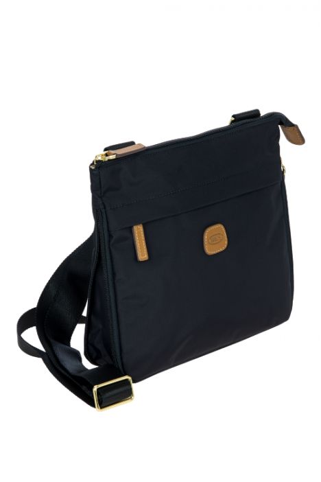 5081 Bric's X-Bag Postacı Çantası 26x25x2,5/6 cm Lacivert/Ocean Blue -050