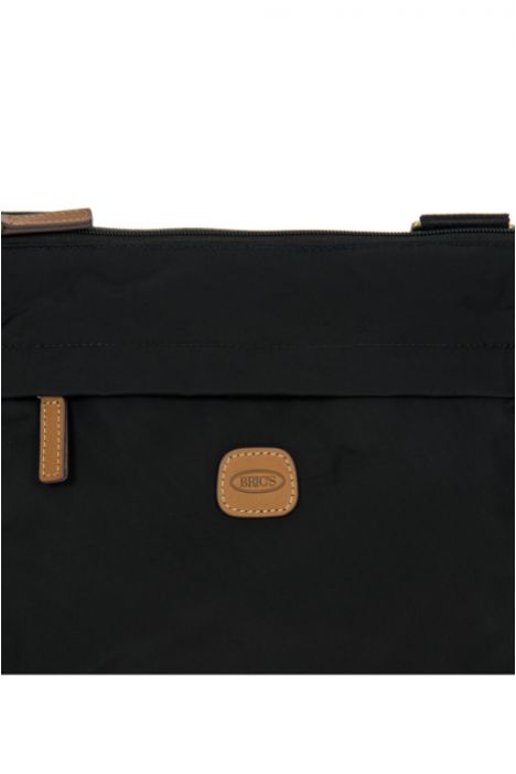 5081 Bric's X-Bag Postacı Çantası 26x25x2,5/6 cm Siyah/Black - 101