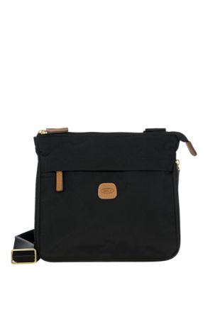 5081 Bric's X-Bag Postacı Çantası 26x25x2,5/6 cm Siyah/Black - 101