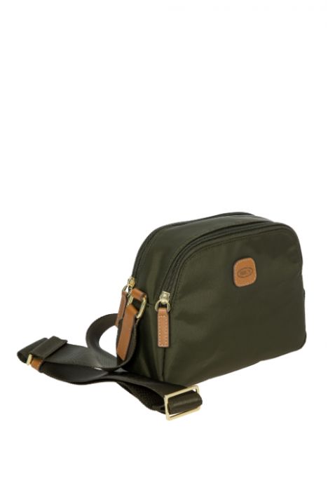 5085 Bric's X-Bag Omuz Çantası 22x16x9 cm Yeşil/Olive - 78