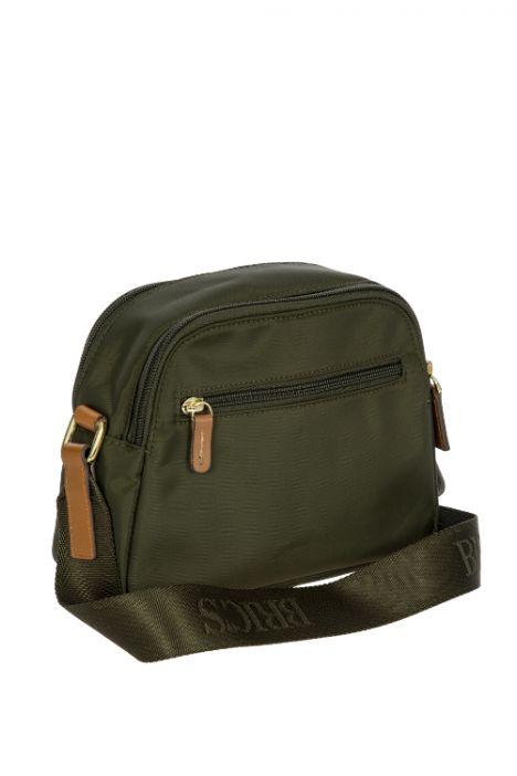 5085 Bric's X-Bag Omuz Çantası 22x16x9 cm Yeşil/Olive - 78