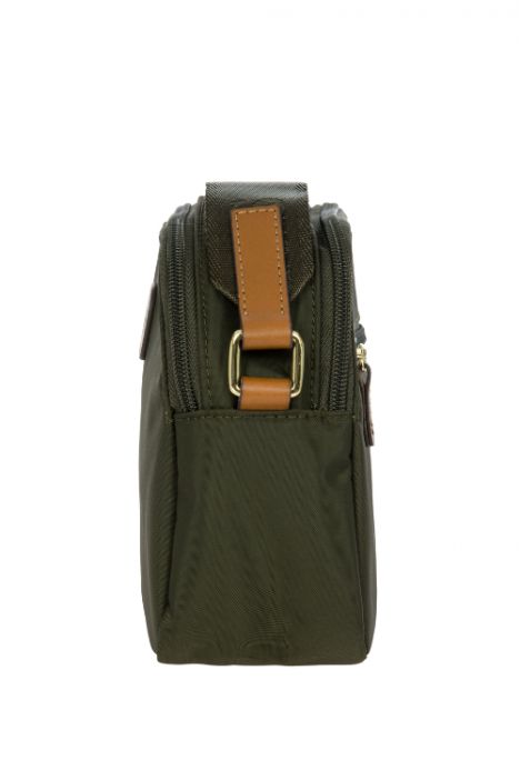 5085 Bric's X-Bag Omuz Çantası 22x16x9 cm Yeşil/Olive - 78