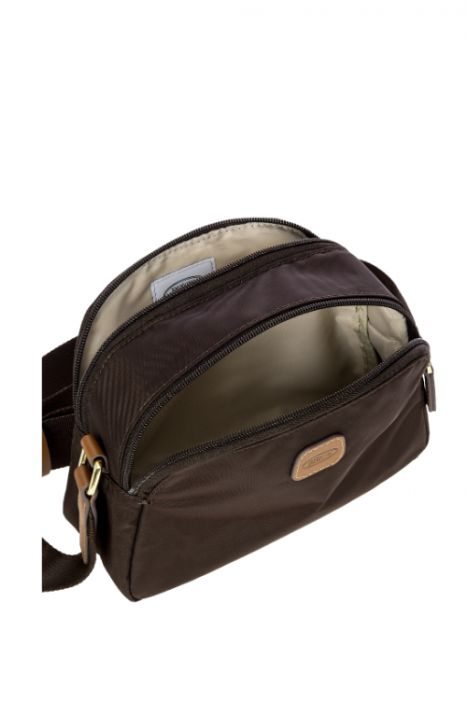5085 Bric's X-Bag Omuz Çantası 22x16x9 cm Kahve/Brown - 086