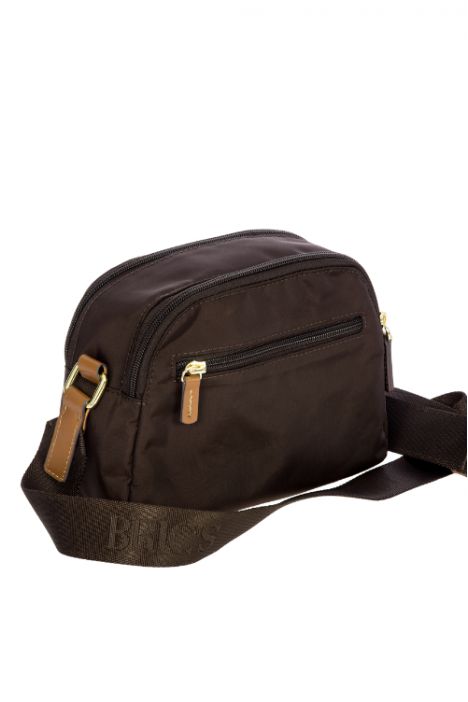 5085 Bric's X-Bag Omuz Çantası 22x16x9 cm Kahve/Brown - 086