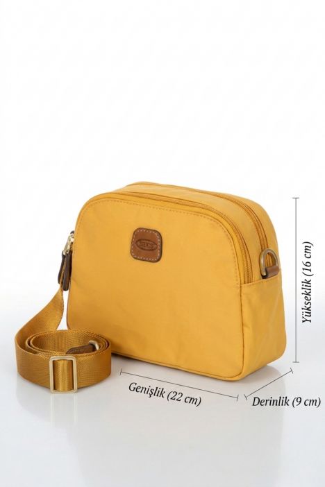 5085 Bric's X-Bag Omuz Çantası 22x16x9 cm Sarı/Honey-227