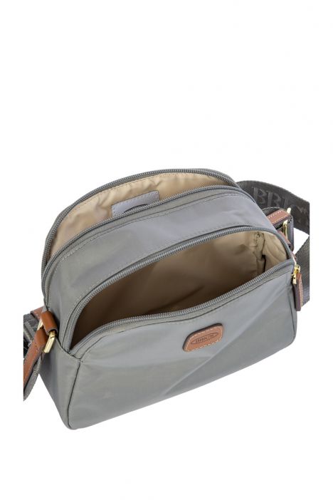 5085 Bric's X-Bag Omuz Çantası 22x16x9 cm Grey/Cloud - 517