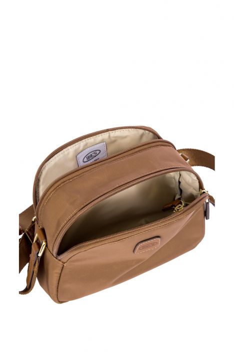 5085 Bric's X-Bag Omuz Çantası 22x16x9 cm Kahve/Brownie - 865