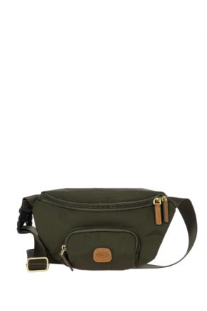 5088 Bric's X-Bag Bel Çantası 23x14x8 cm Yeşil/Olive - 78