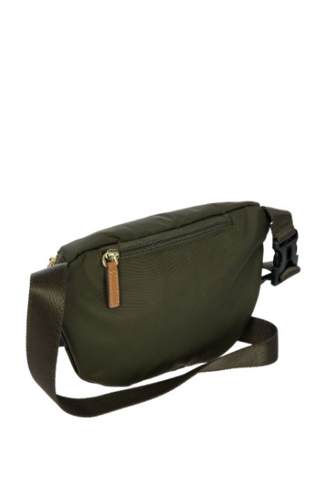 5088 Bric's X-Bag Bel Çantası 23x14x8 cm Yeşil/Olive - 78