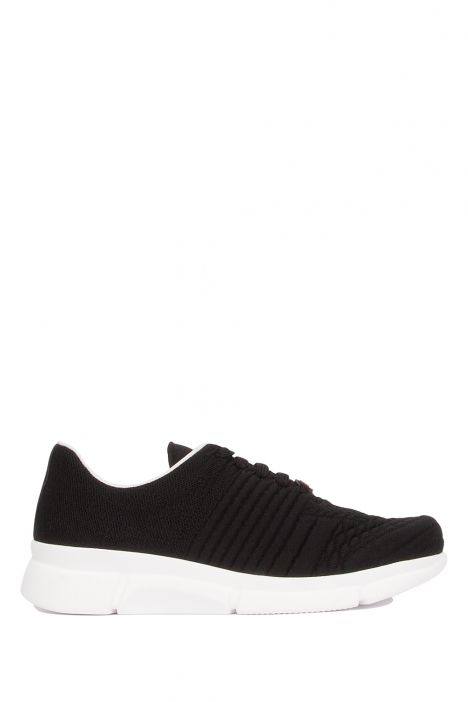 5115 Berkemann Kadın Anatomik Spor Ayakkabı 4.0-6.0 ComfortKnit-Schwarz/Strukt - 081