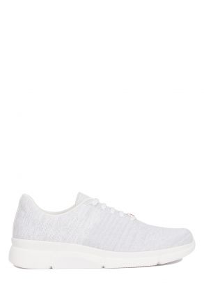 5115 Berkemann Kadın Anatomik Spor Ayakkabı 4.0-6.0 ComfortKnit-weib/Silber/Lurex - 104