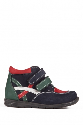 512 Kalite İlk Adım Çocuk Ayakkabısı 19-30 Nubuk Lacivert / Nubuck Navy