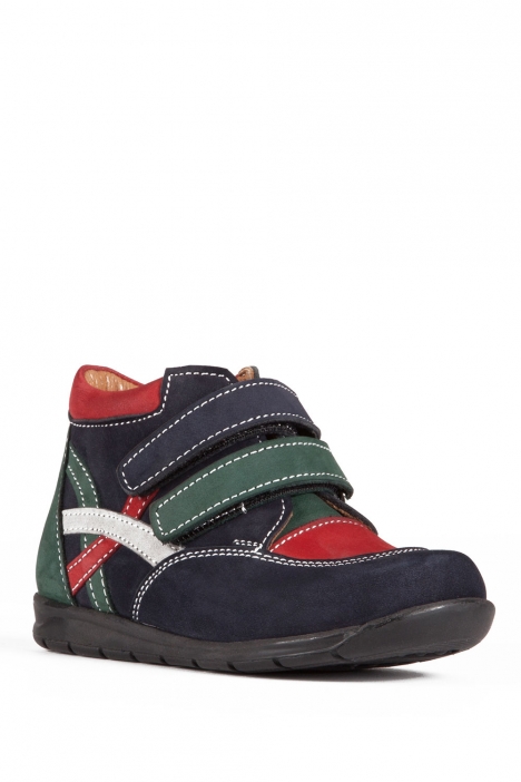 512 Kalite İlk Adım Çocuk Ayakkabısı 19-30 Nubuk Lacivert / Nubuck Navy