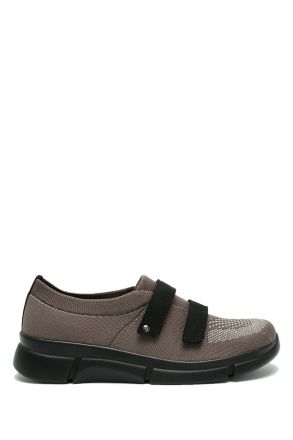 5120 Berkemann Alinda Kadın Anatomik Spor Ayakkabı 3.0-8.5 Braun ComfortKnit - 538