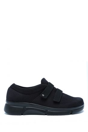 5120 Berkemann Alinda Kadın Anatomik Spor Ayakkabı 4.0-8.5 Tiefschwarz - ComfortKnit - 464