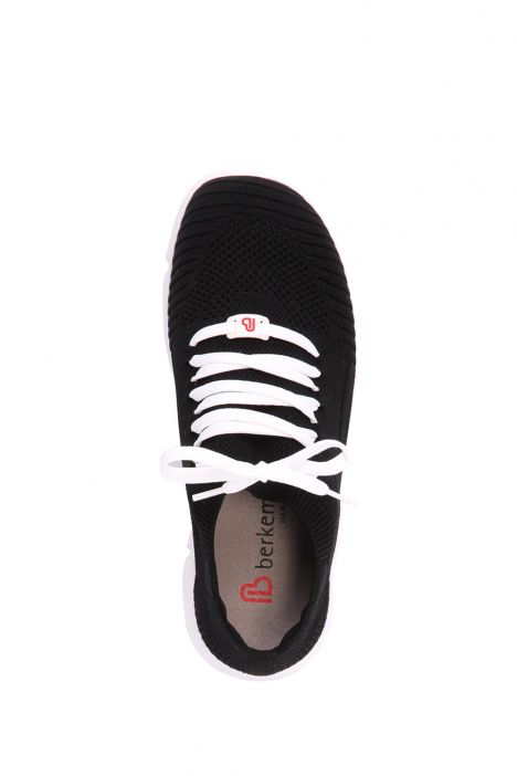 5127 Berkemann Kadın Anatomik Spor Ayakkabı 3.0-7.5 Nachtschwarz/weis-ComfortKnit