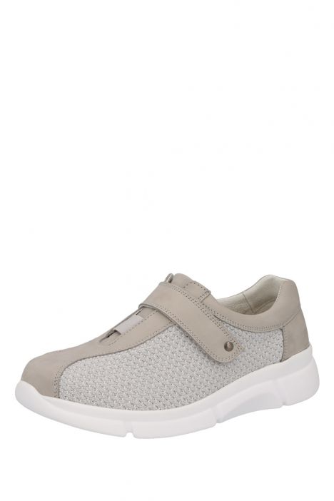 5133 Berkemann Albertina Kadın Velkrolu Anatomik Ayakkabı 3.0-7.5 Taupe - Nubuk/Textil - 097