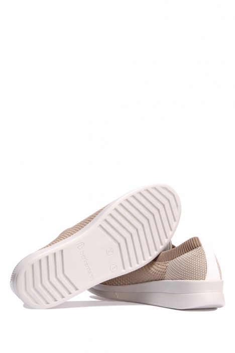 5152 Berkemann Kadın Anatomik Spor Ayakkabı 3.0-7.5 Beige/weis-ComfortKnit