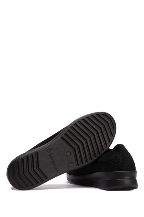 5152 Berkemann Kadın Anatomik Spor Ayakkabı 3.0-7.5 Kohlenschwarz/schwarz-ComfortKnit