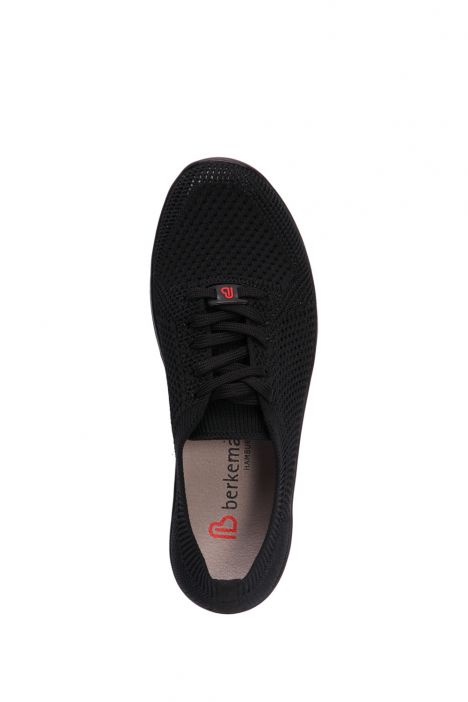 5152 Berkemann Kadın Anatomik Spor Ayakkabı 3.0-7.5 Kohlenschwarz/schwarz-ComfortKnit