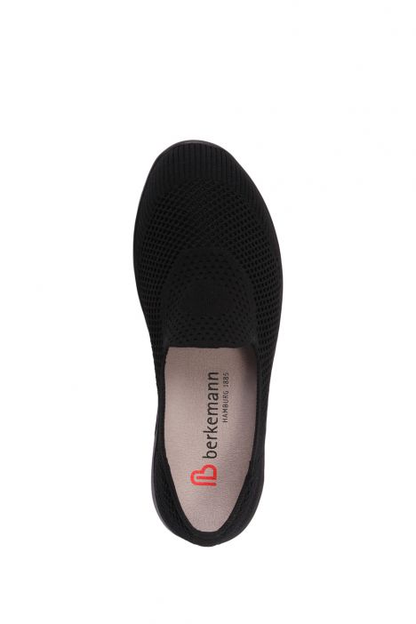 5173 Berkemann Kira Kadın Anatomik Yürüyüş Ayakkabısı 3.0-7.5 Schieferschwarz/schwarz-ComfortKnit