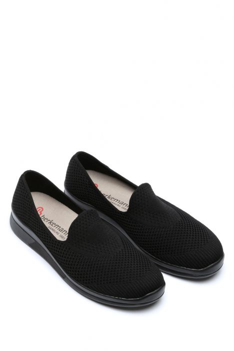 5173 Berkemann Kira Kadın Anatomik Yürüyüş Ayakkabısı 3.0-7.5 Schieferschwarz/schwarz-ComfortKnit
