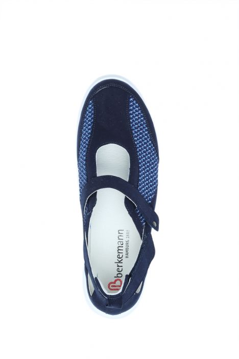 5183 Berkemann Darina Kadın Anatomik Ayakkabı 3.0-7.5 Blau Textil - 369