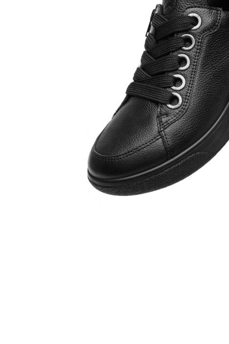 52002 Ara Shoes Firenze Kadın Ayakkabı 3.5-7.5 01 GAU-CAL , BLACK