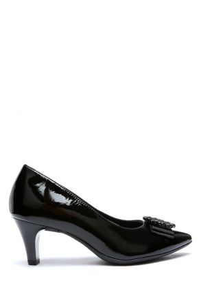 52204 Ara Shoes Twist Kadın Rugan Deri Topuklu Ayakkabı 4.0-7.0 SCHWARZ - 10