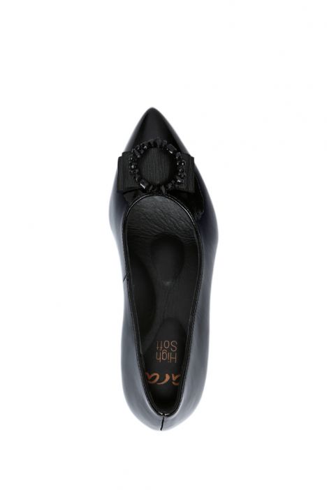 52204 Ara Shoes Twist Kadın Rugan Deri Topuklu Ayakkabı 4.0-7.0 SCHWARZ - 10