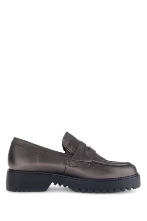 52453 Gabor Kadın Deri Loafer Ayakkabı 3.5-7.5 15 Bronz/City - bronce