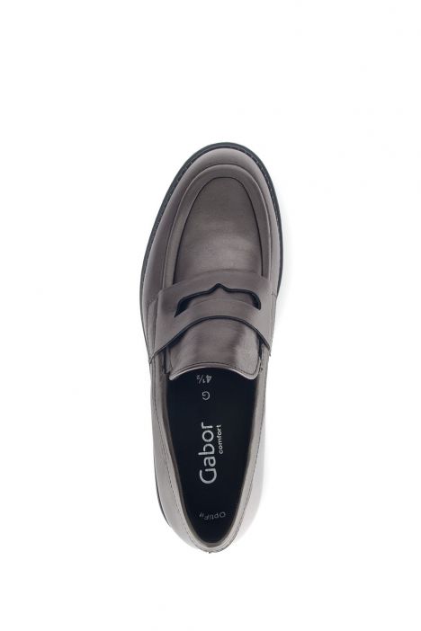 52453 Gabor Kadın Deri Loafer Ayakkabı 3.5-7.5 15 Bronz/City - bronce
