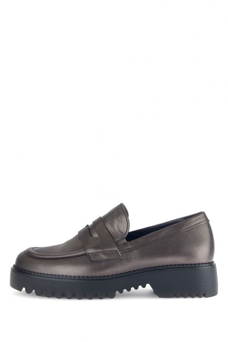 52453 Gabor Kadın Deri Loafer Ayakkabı 3.5-7.5 15 Bronz/City - bronce