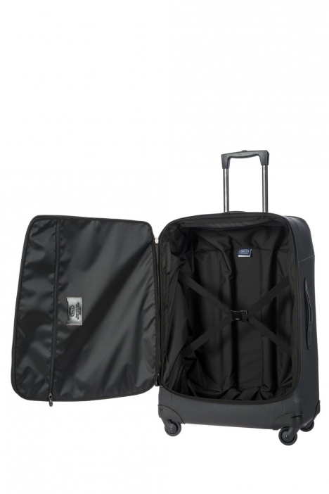 5252 Bric's Magellano Valiz 50x77x30 cm Siyah / Black
