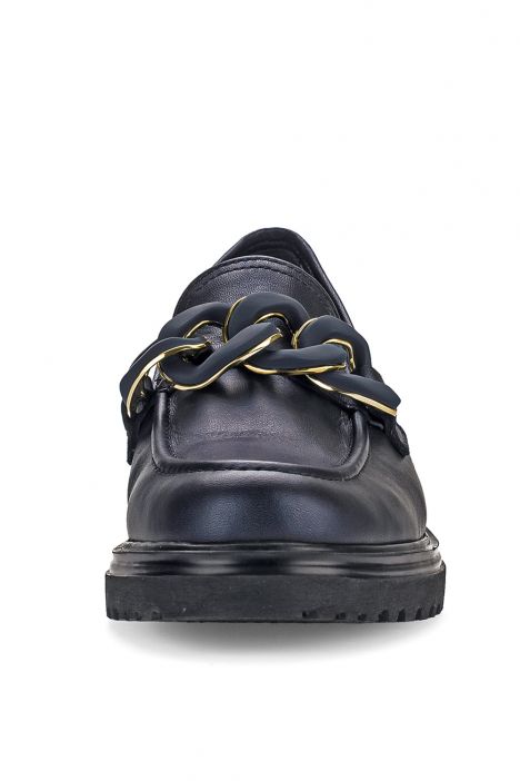 52554 Gabor Kadın Deri Loafer Ayakkabı 3.5-7.5 66 Lacivert/Samoa perl. - ocean (uni+blush)